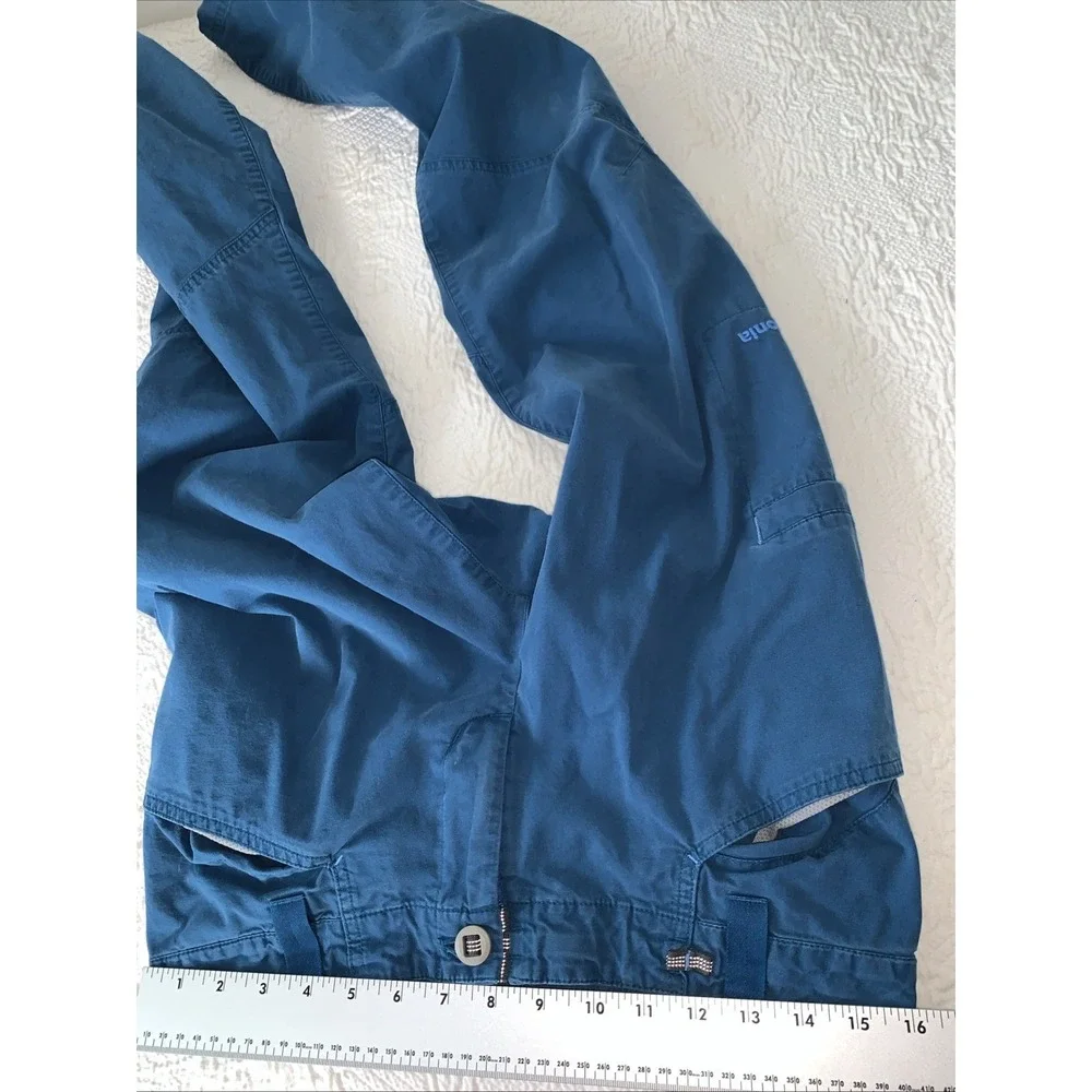 PATAGONIA Women's Venga Rock Pants 8 Blue Climbing Hiking Gorpcore 83085‎ Cargo